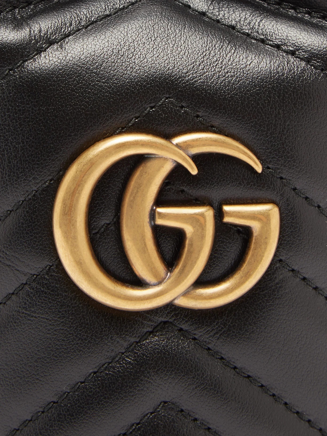 GG Marmont leather bucket bag - 6