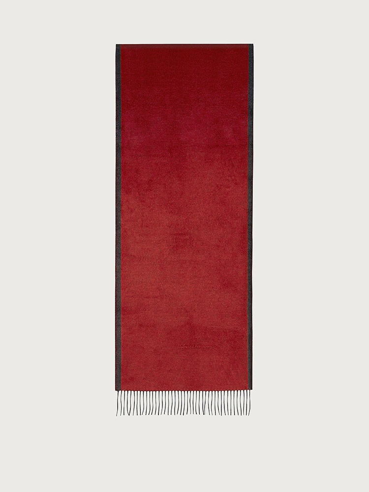 SCARF WITH FRINGES - 1