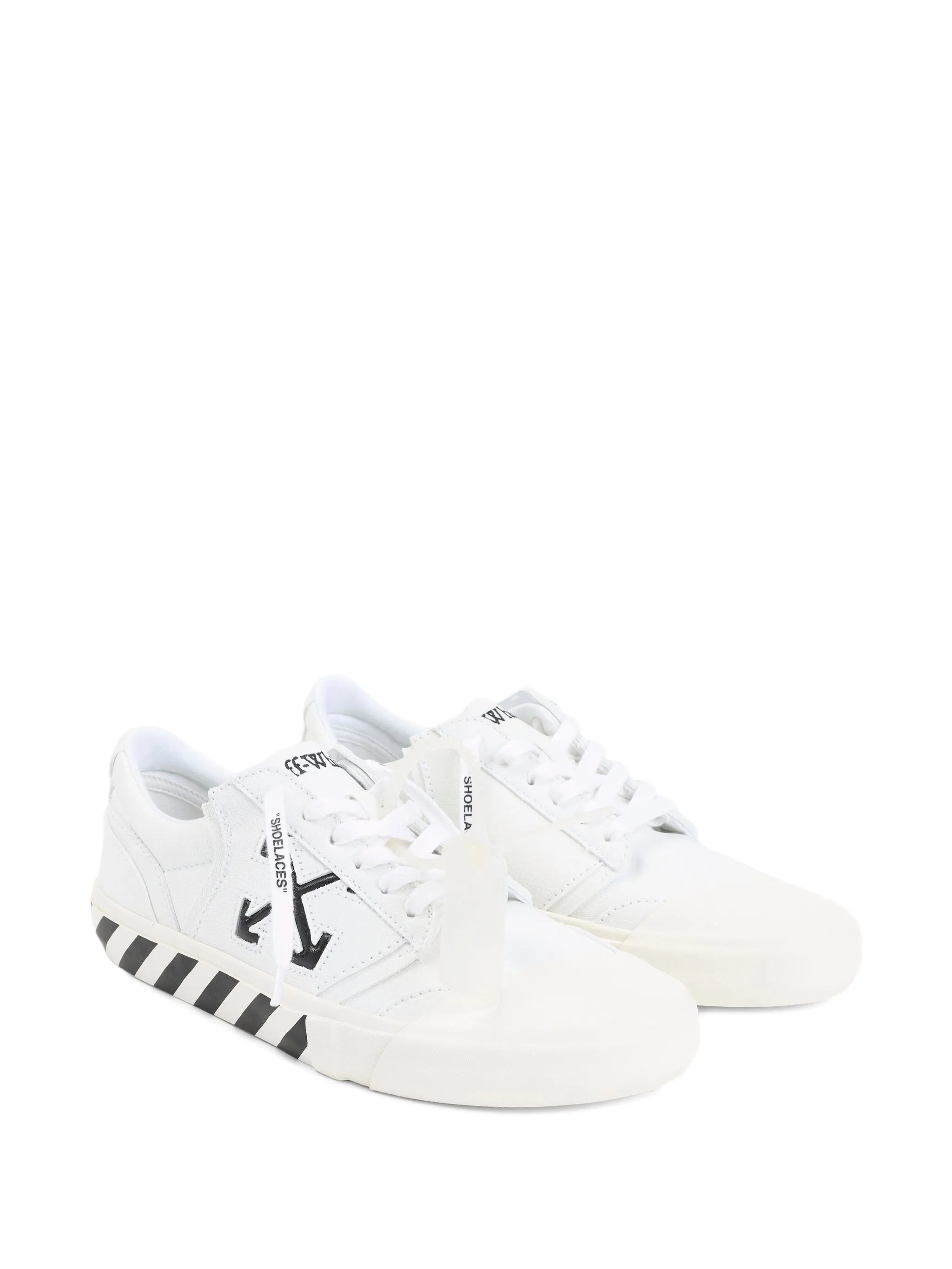Off-white Logo-detail Lace-up Sneakers - 3