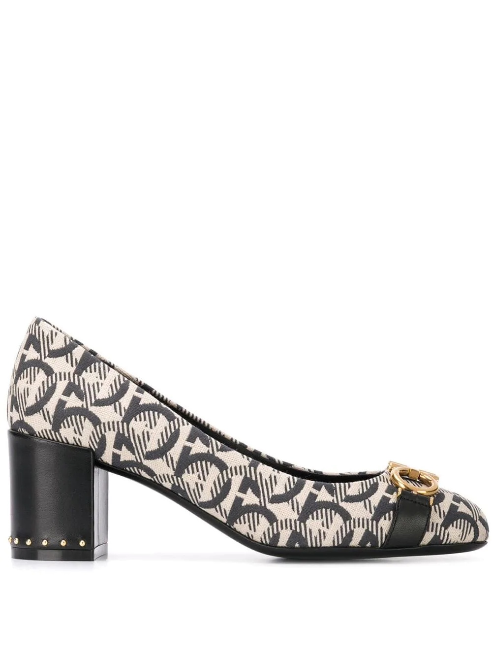 Gancini print pumps - 1