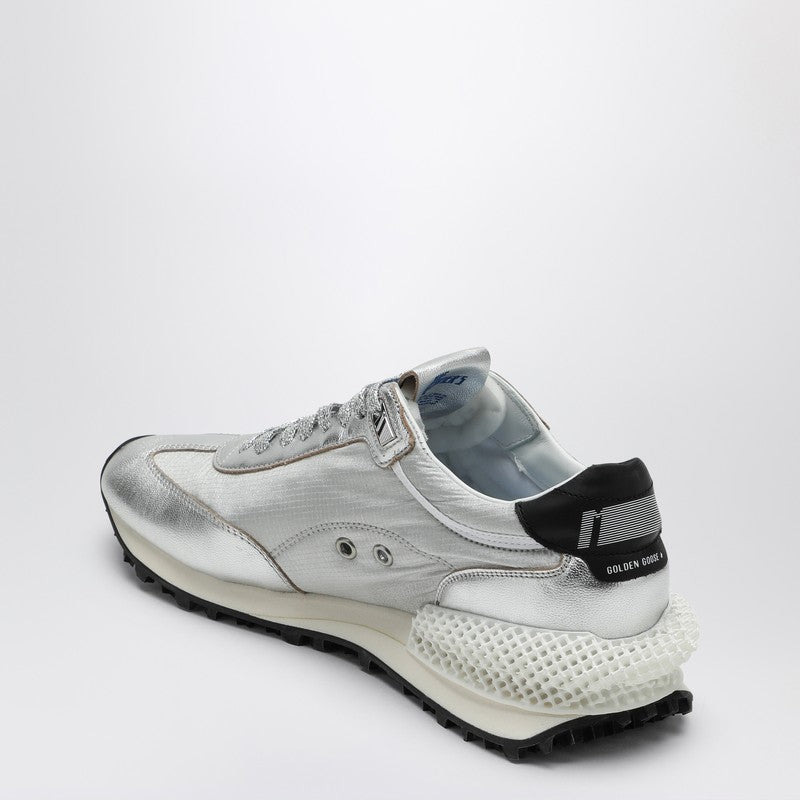 Golden Goose Sneaker Marathon In Nylon Ripstop Silver Women - 2