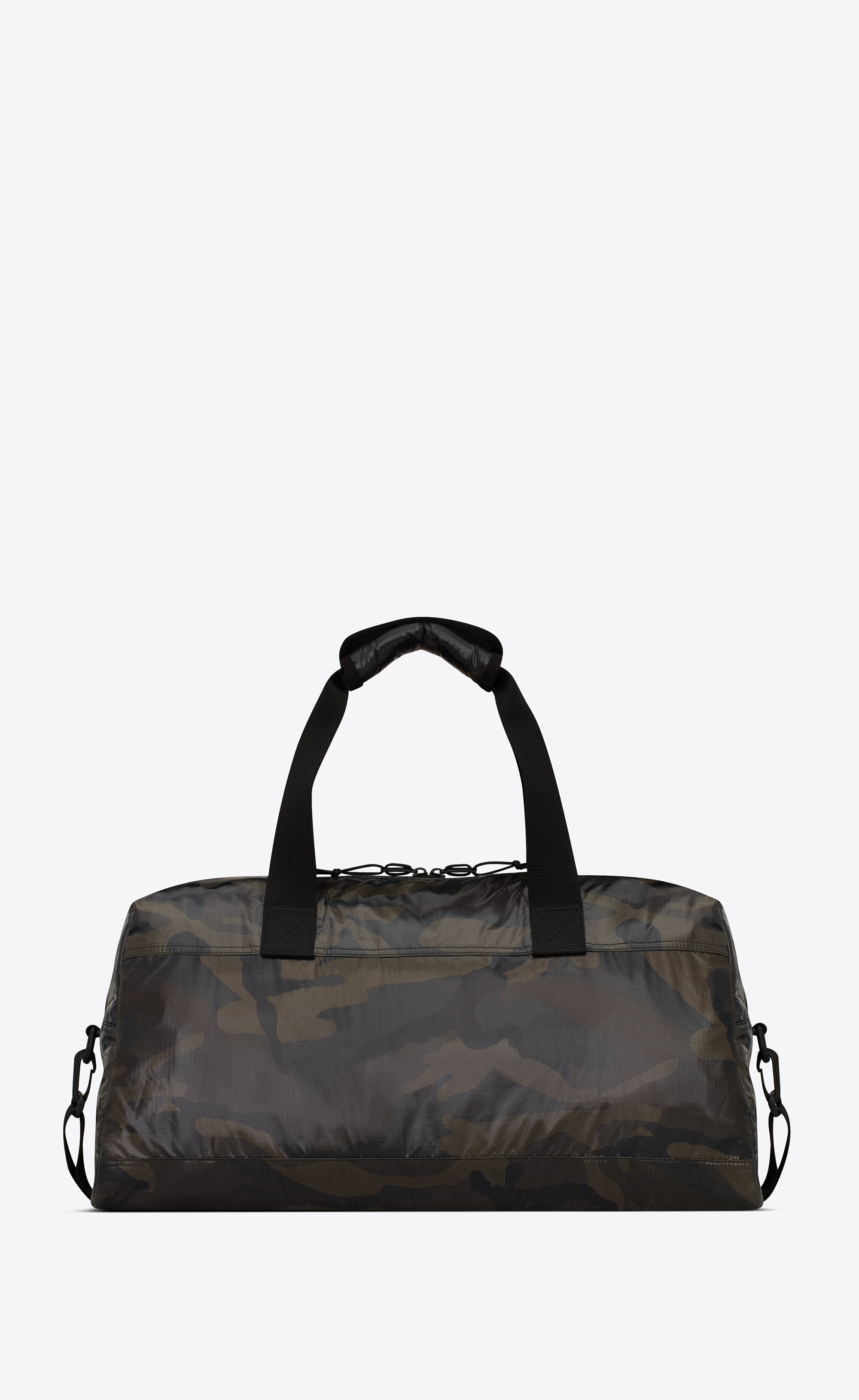 nuxx duffle bag in camo-print nylon - 2