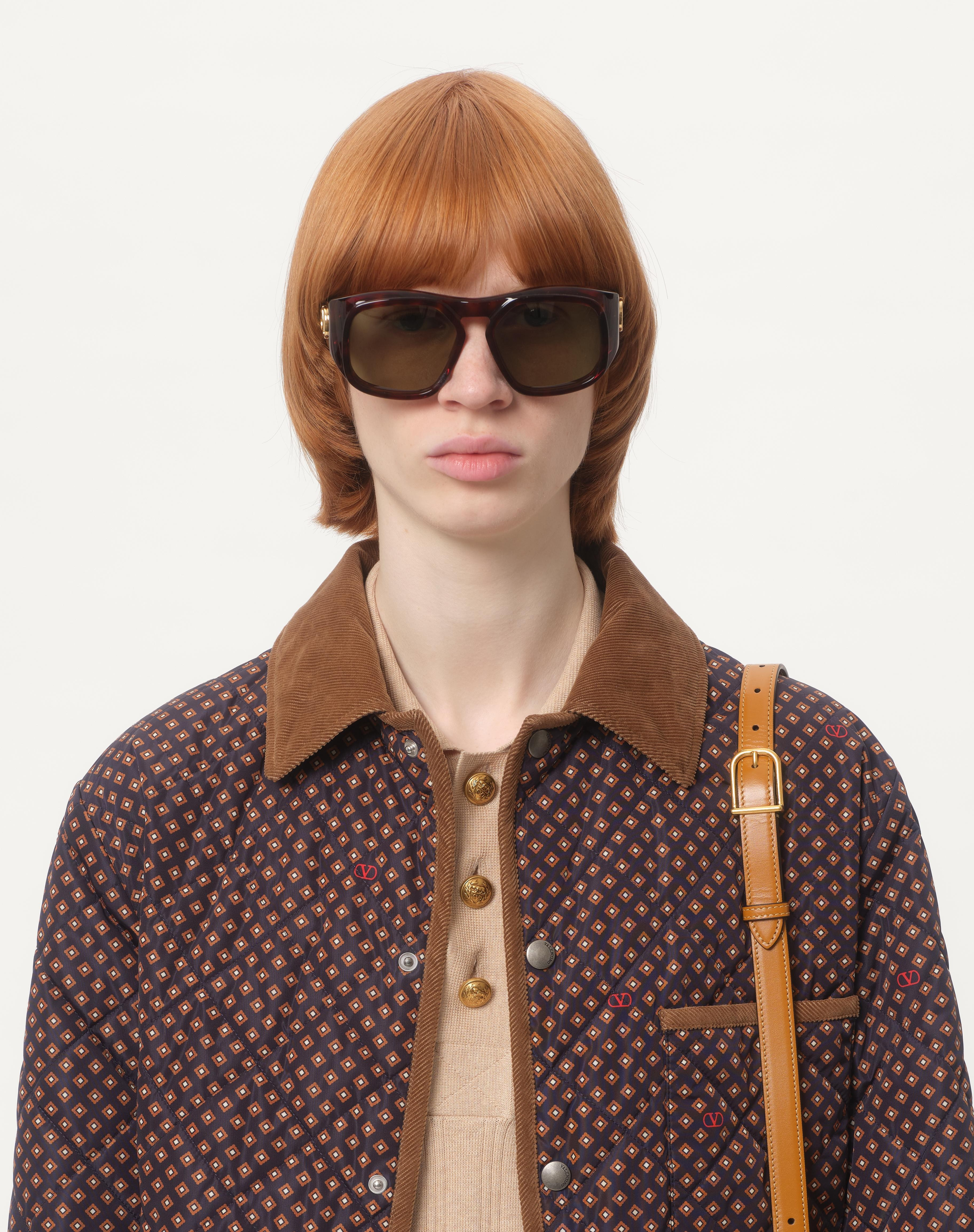 QUILTED NYLON JACKET WITH OPTICOOL PRINT - 3