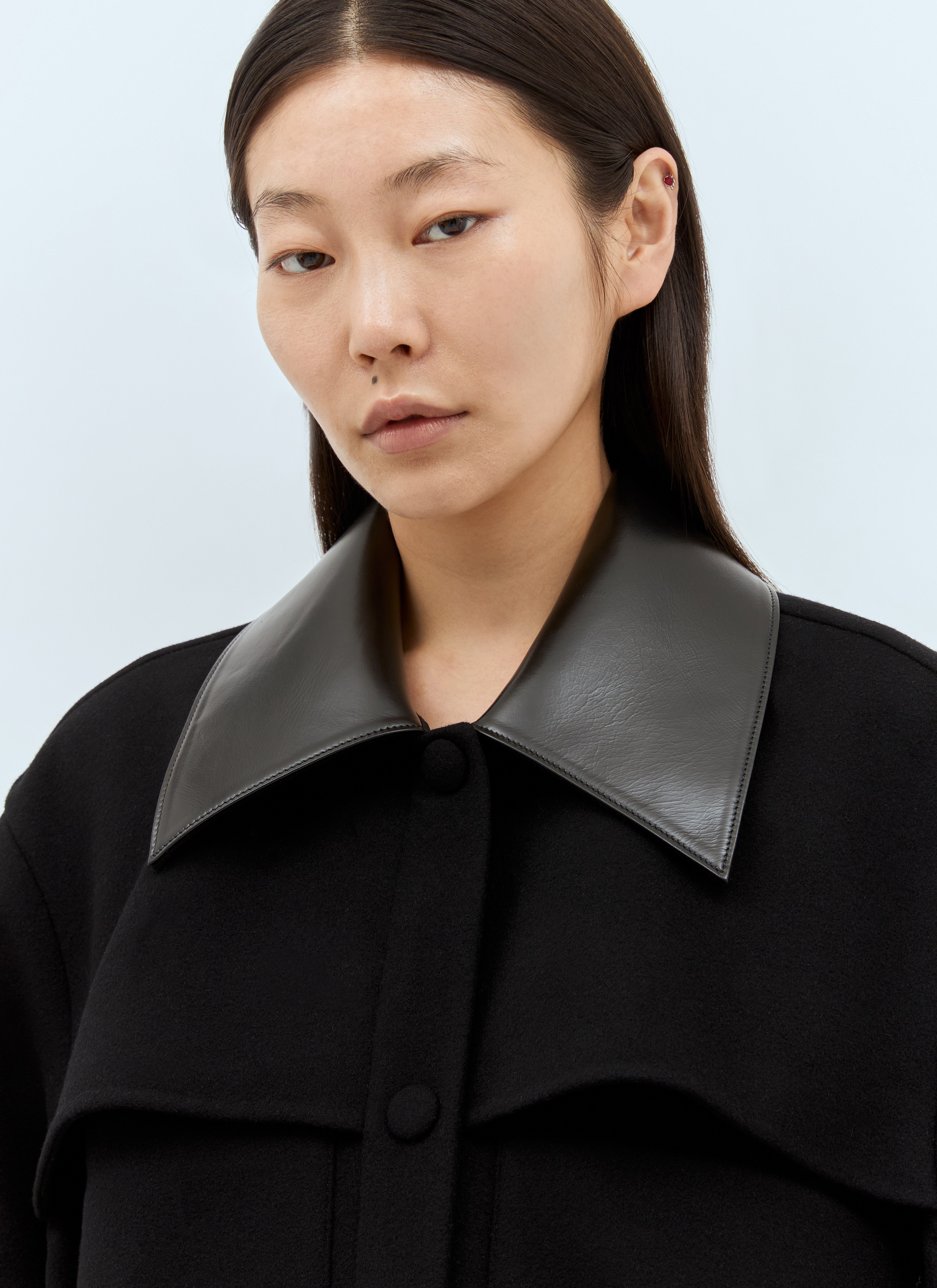 Jil Sander Women Wool Overshirt - 4