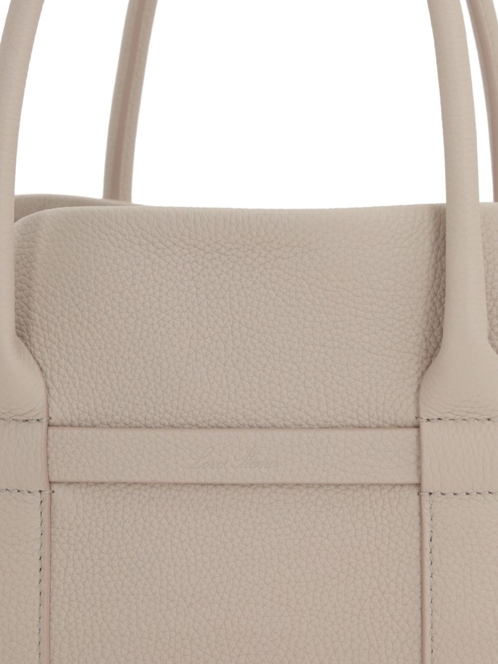Ghiera leather top-handle tote bag - 4