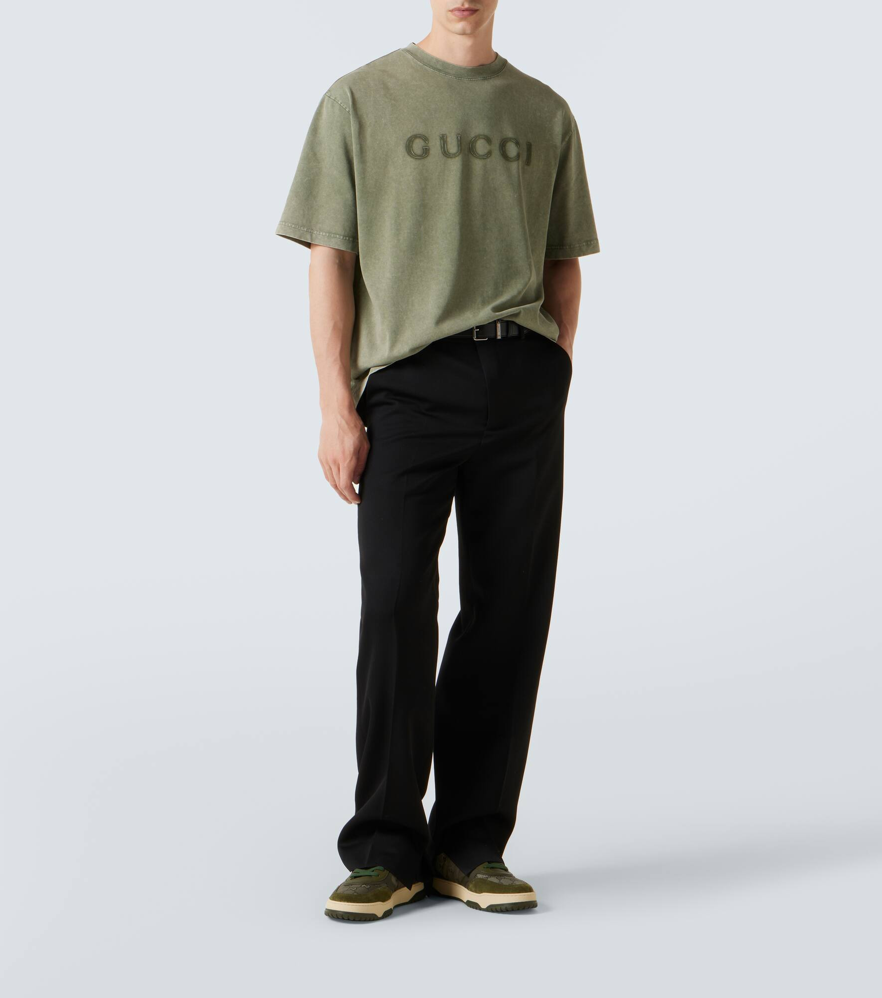 Gucci Re-Web GG canvas sneakers - 2