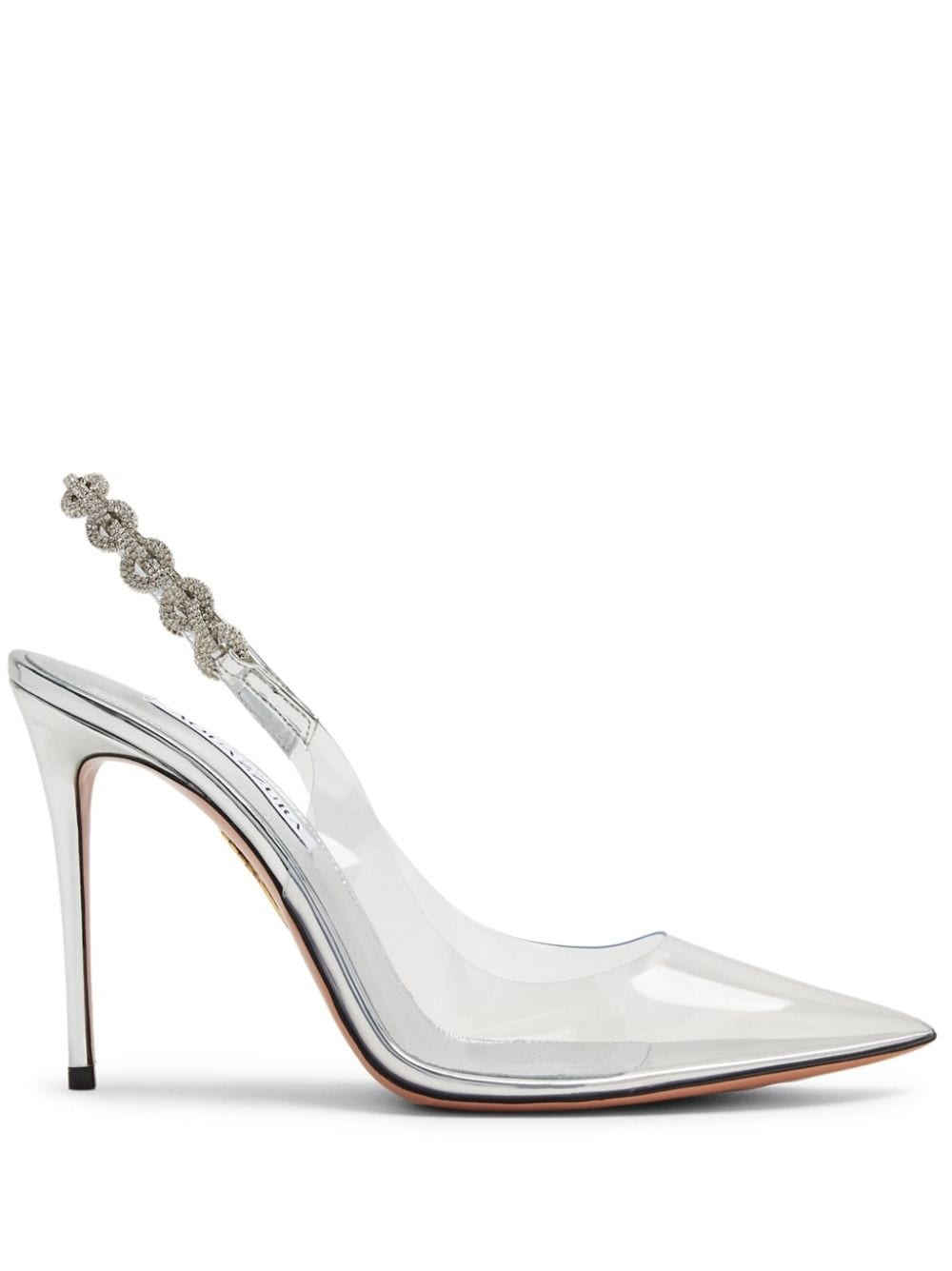 Love Link 105mm transparent pumps - 1