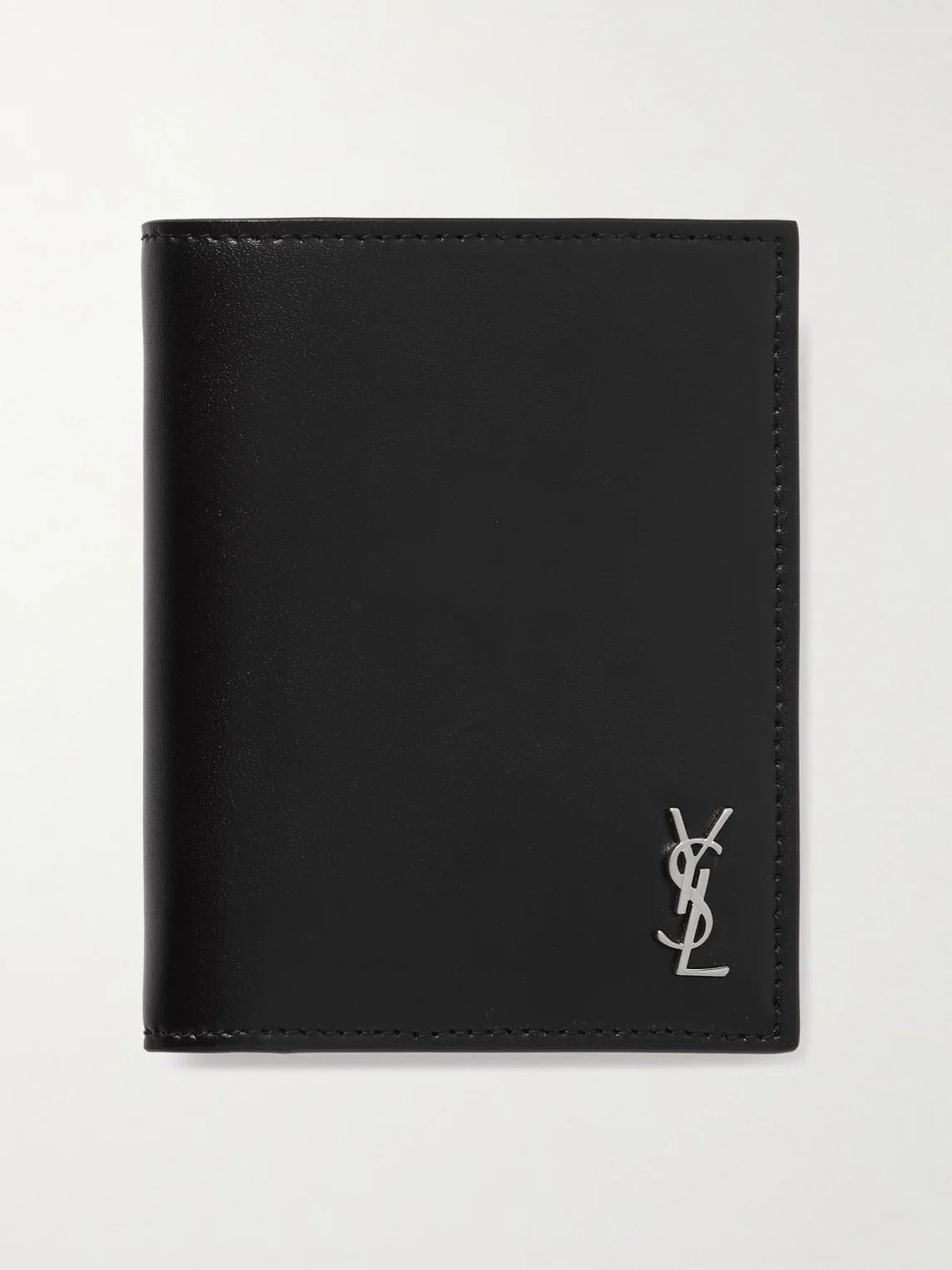 Cassandre Logo-Embossed Leather Billfold Wallet - 1