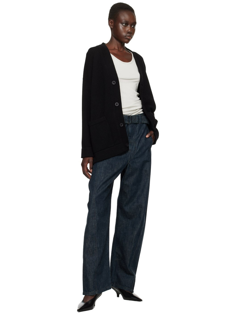 Toogood Black 'The Forager' Cardigan outlook