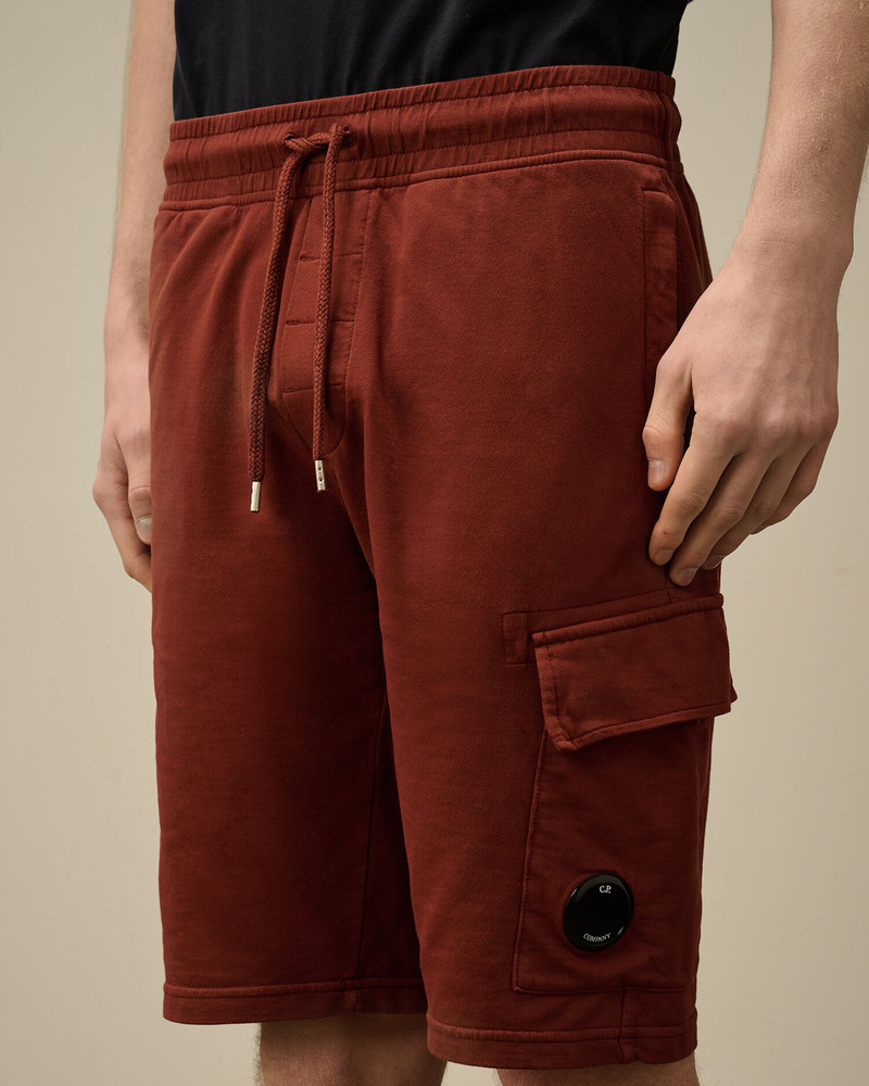 Light Fleece Cargo Lens Shorts 5