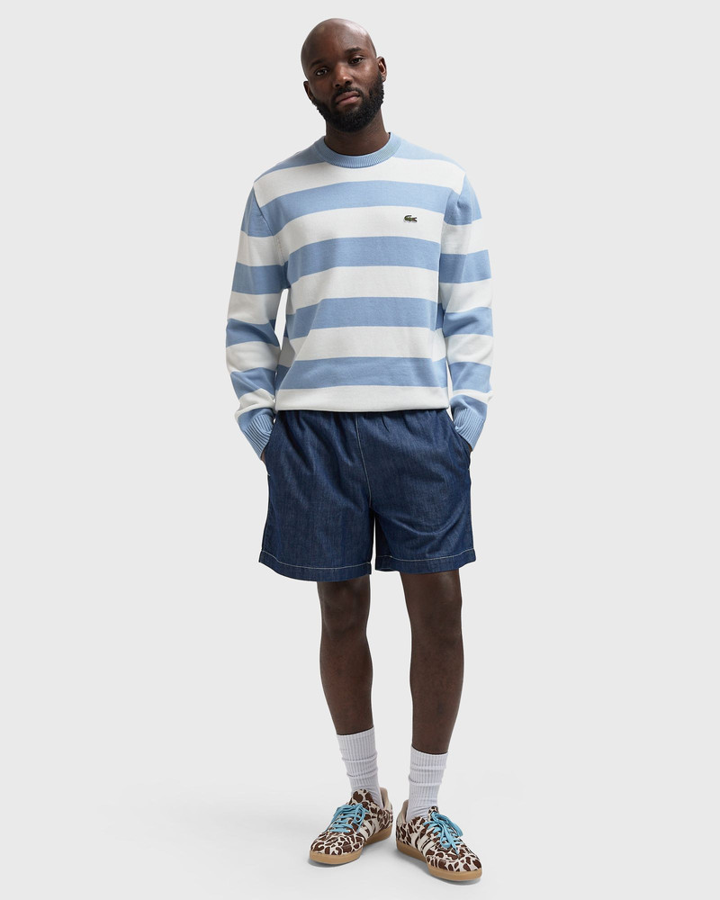 LACOSTE Relaxed Fit Denim Shorts outlook
