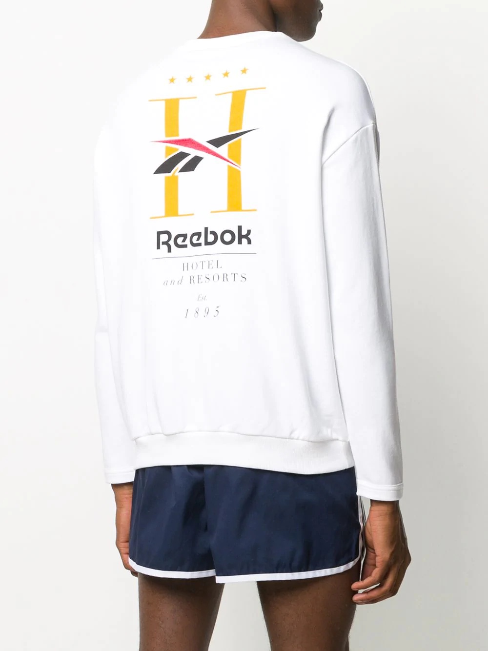 logo-print long-sleeve sweatshirt - 4