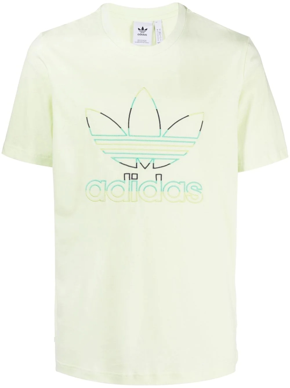 embroidered logo short-sleeve T-shirt - 1