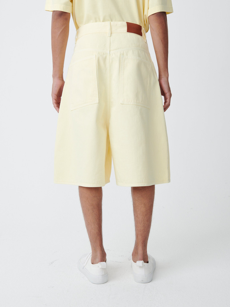 Reverse Denim Shorts 5