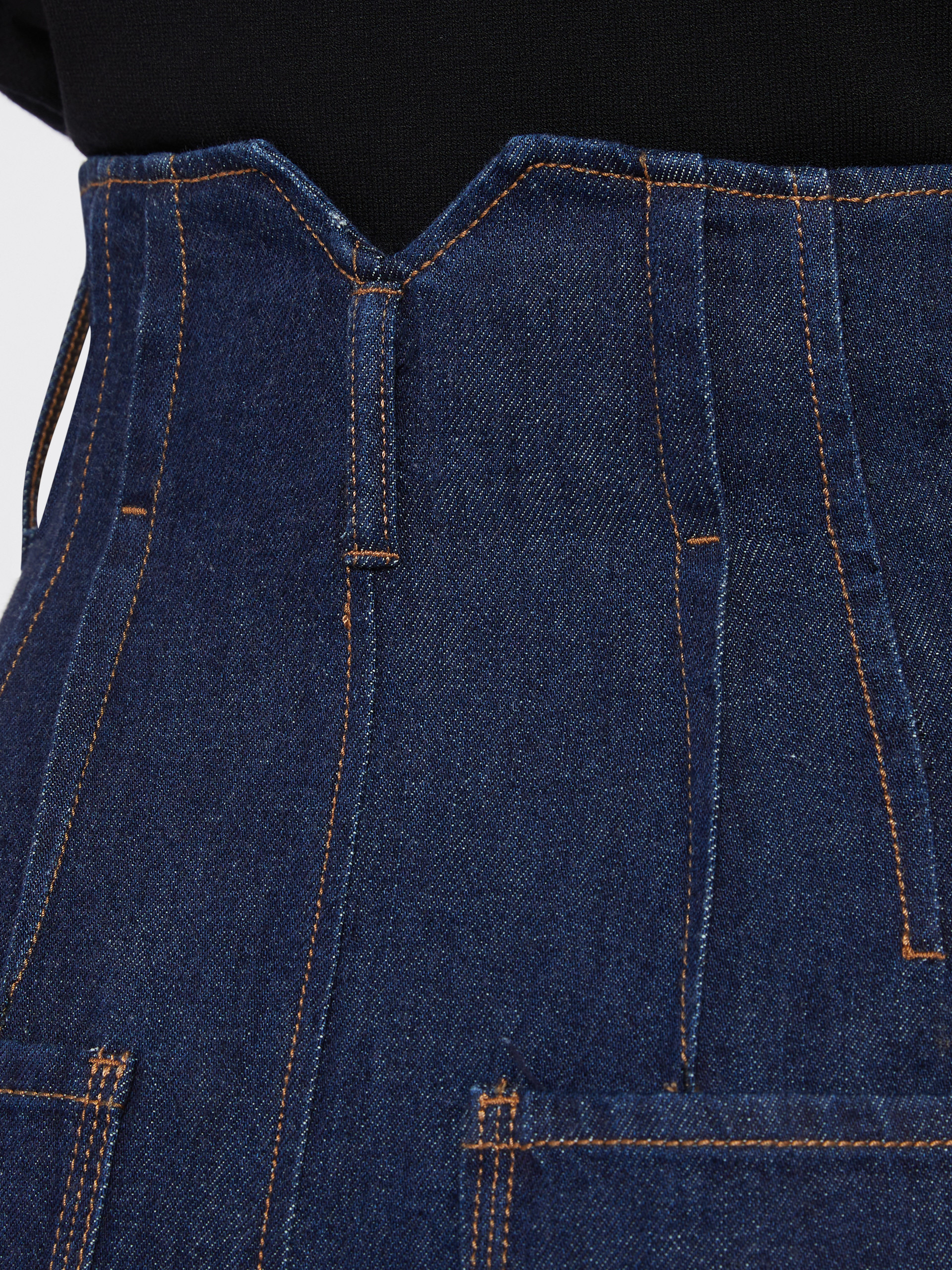 RIGA High-waisted denim trousers - 6