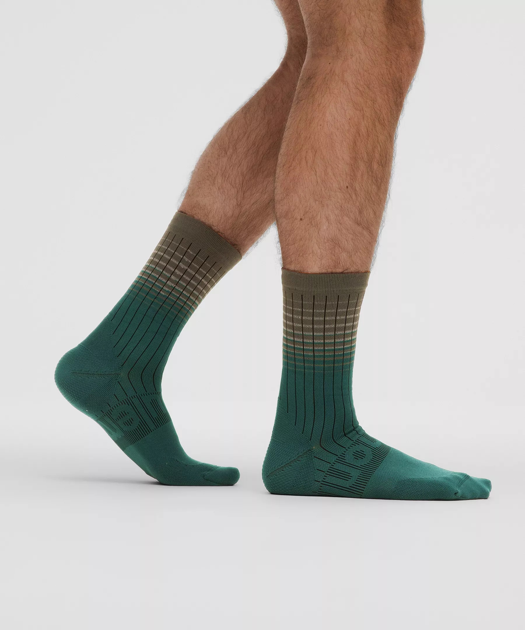 Men's Power Stride Crew Socks *Reflective - 3