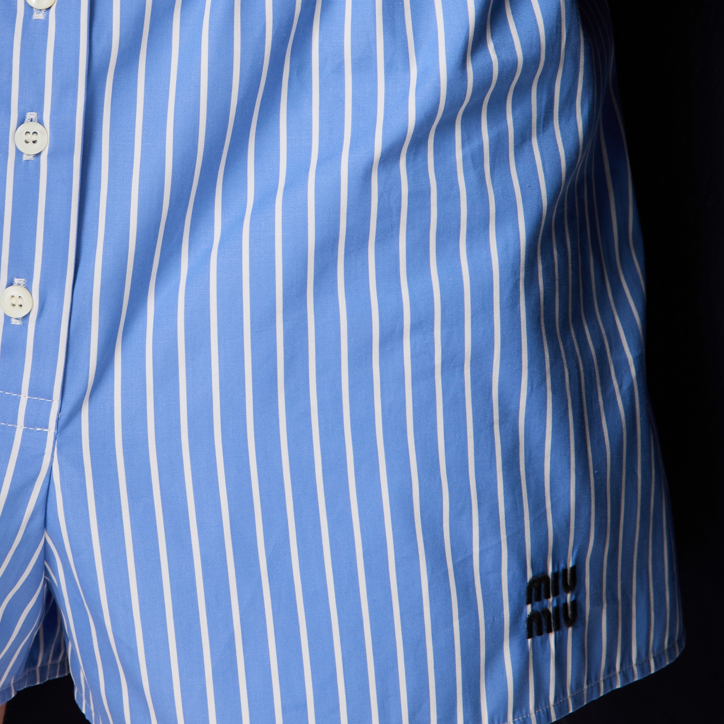 Striped cotton boxer shorts - 5