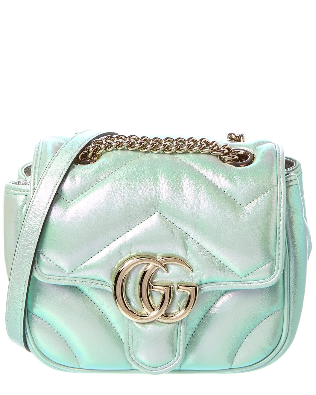 Gucci GG Marmont Mini Matelasse Leather Shoulder Bag - 1