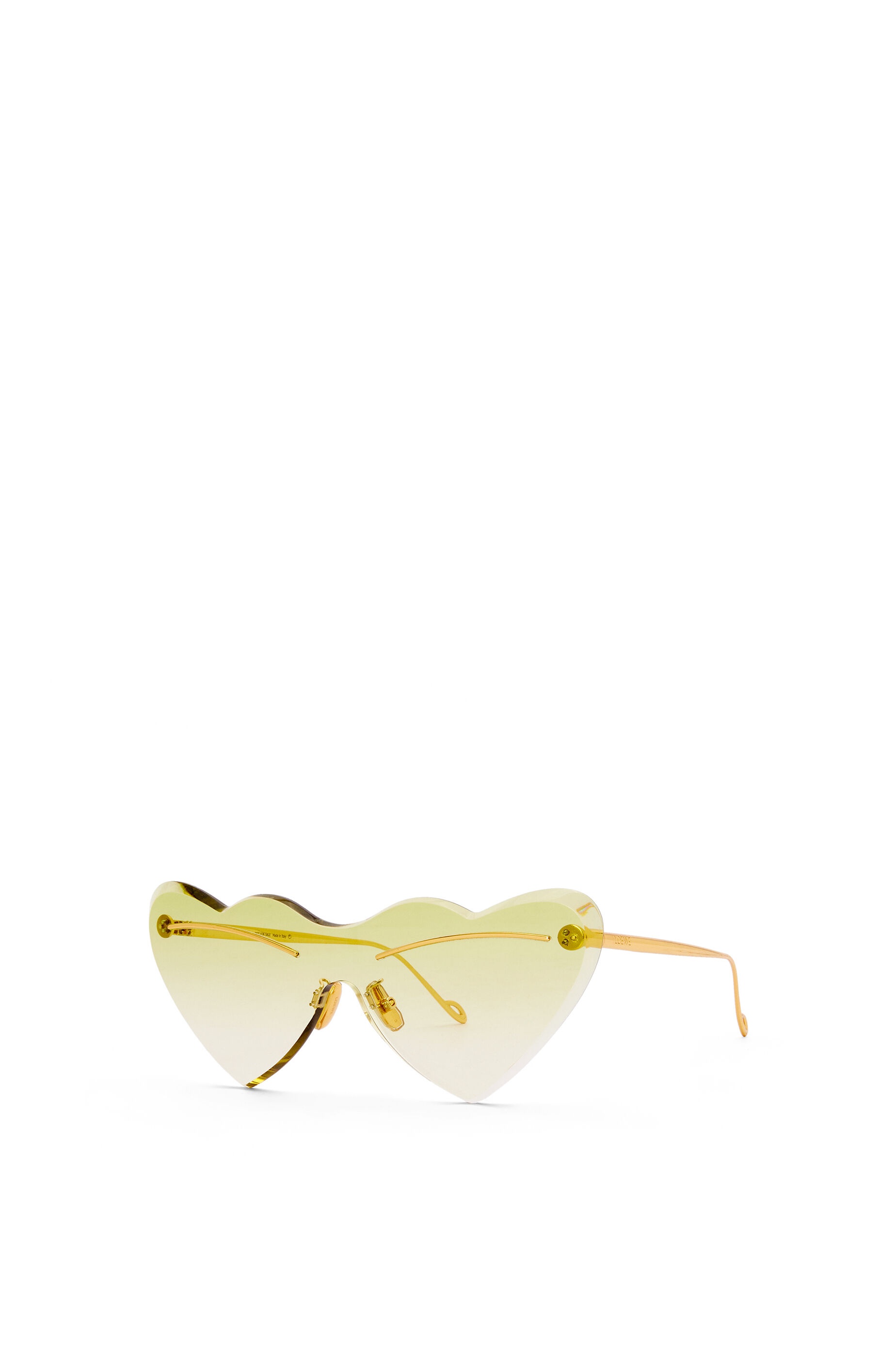 Heart sunglasses in metal - 3