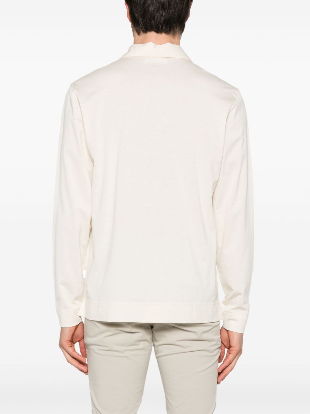 long-sleeved polo shirt - 3