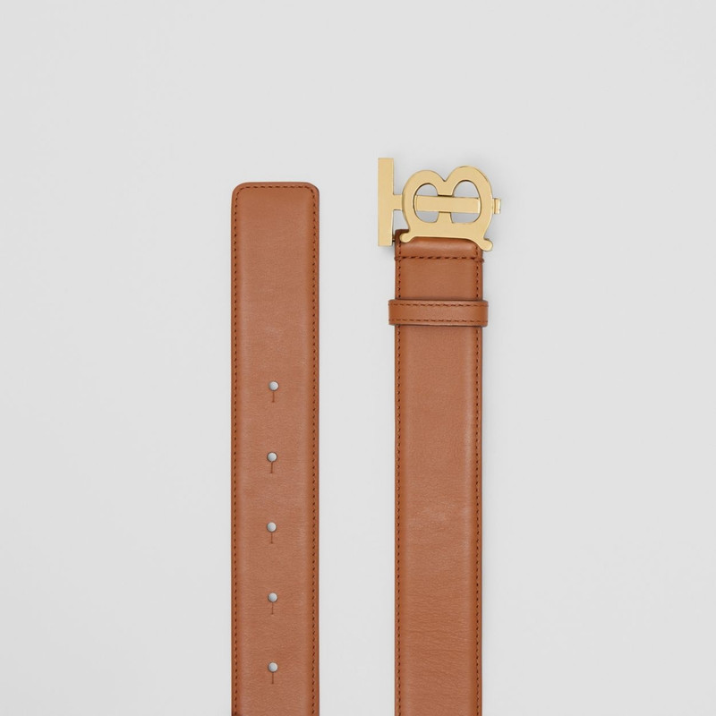 Monogram Motif Leather Belt 6