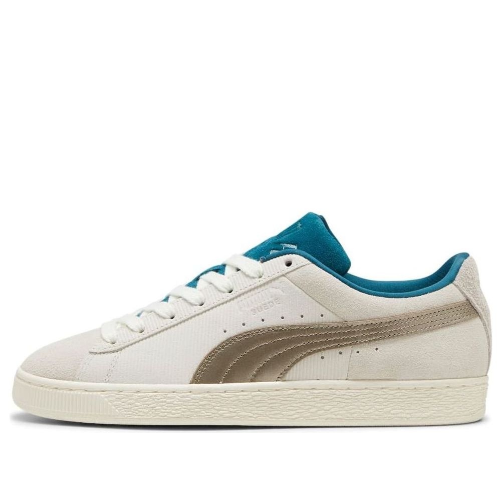 PUMA Play Loud Suede 'Warm White Cold Green' 398190-02 - 1