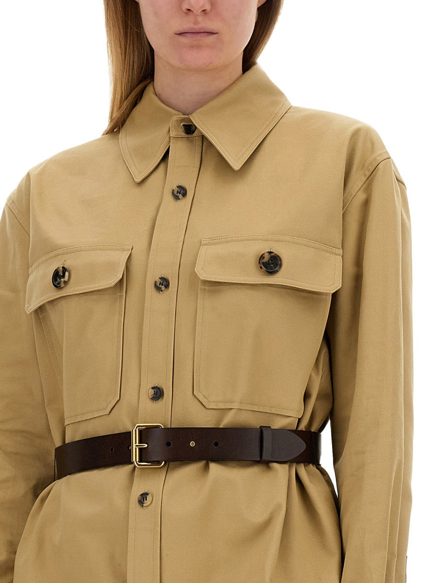 Saint Laurent Women Saharienne Shirt - 4