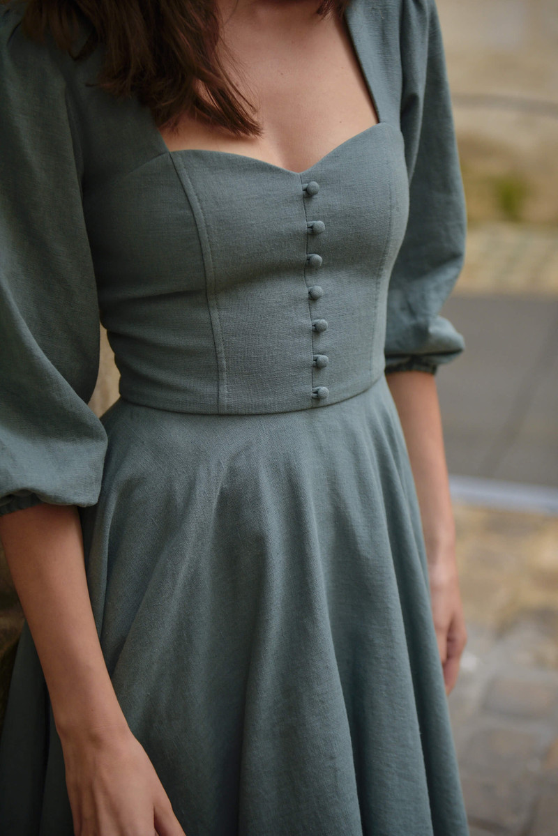 Bardetta Linen Dress 3