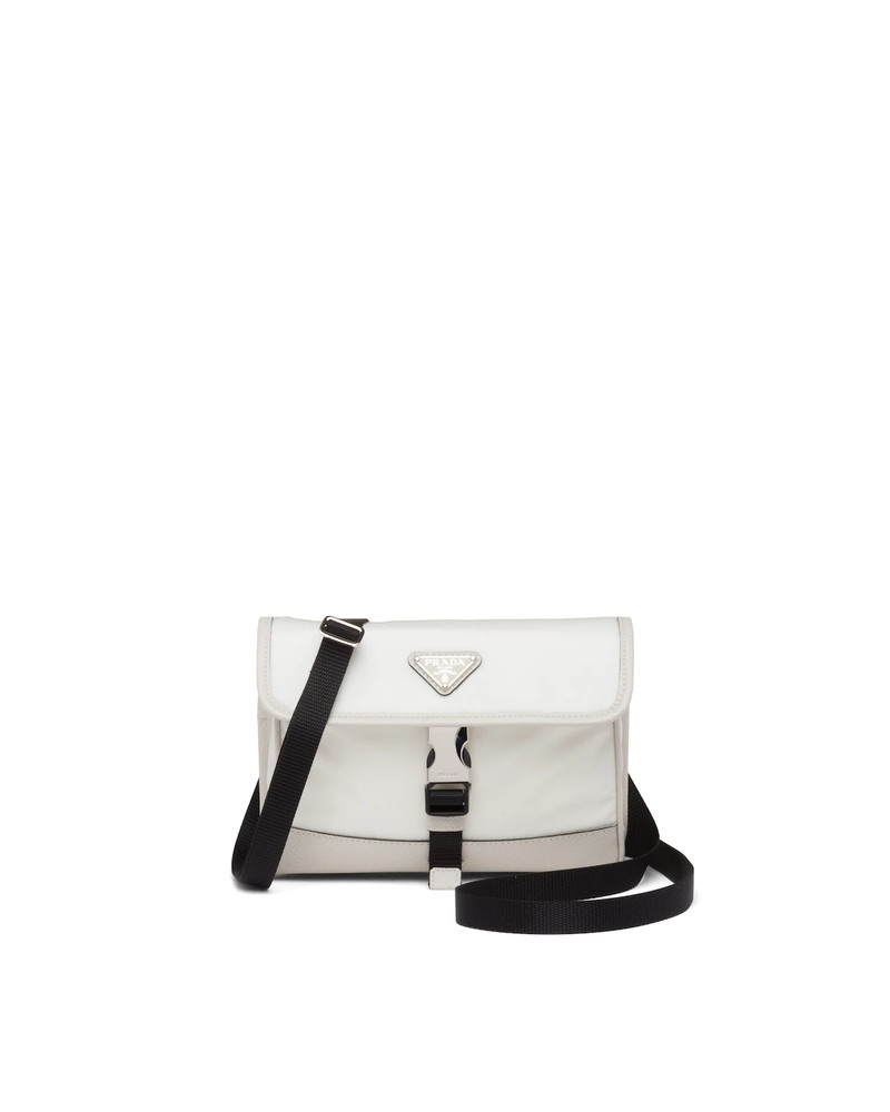 Re-Nylon and Saffiano leather smartphone case 1