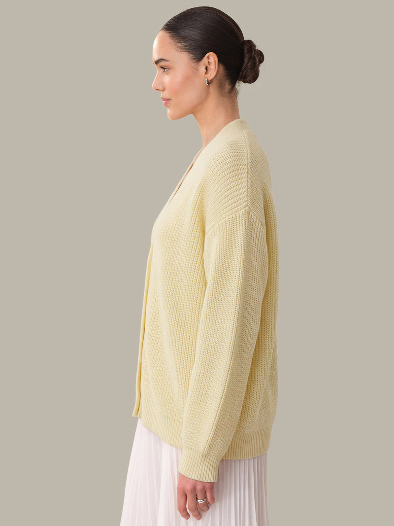 525 america Emilia: Cotton Cocoon Cardigan outlook