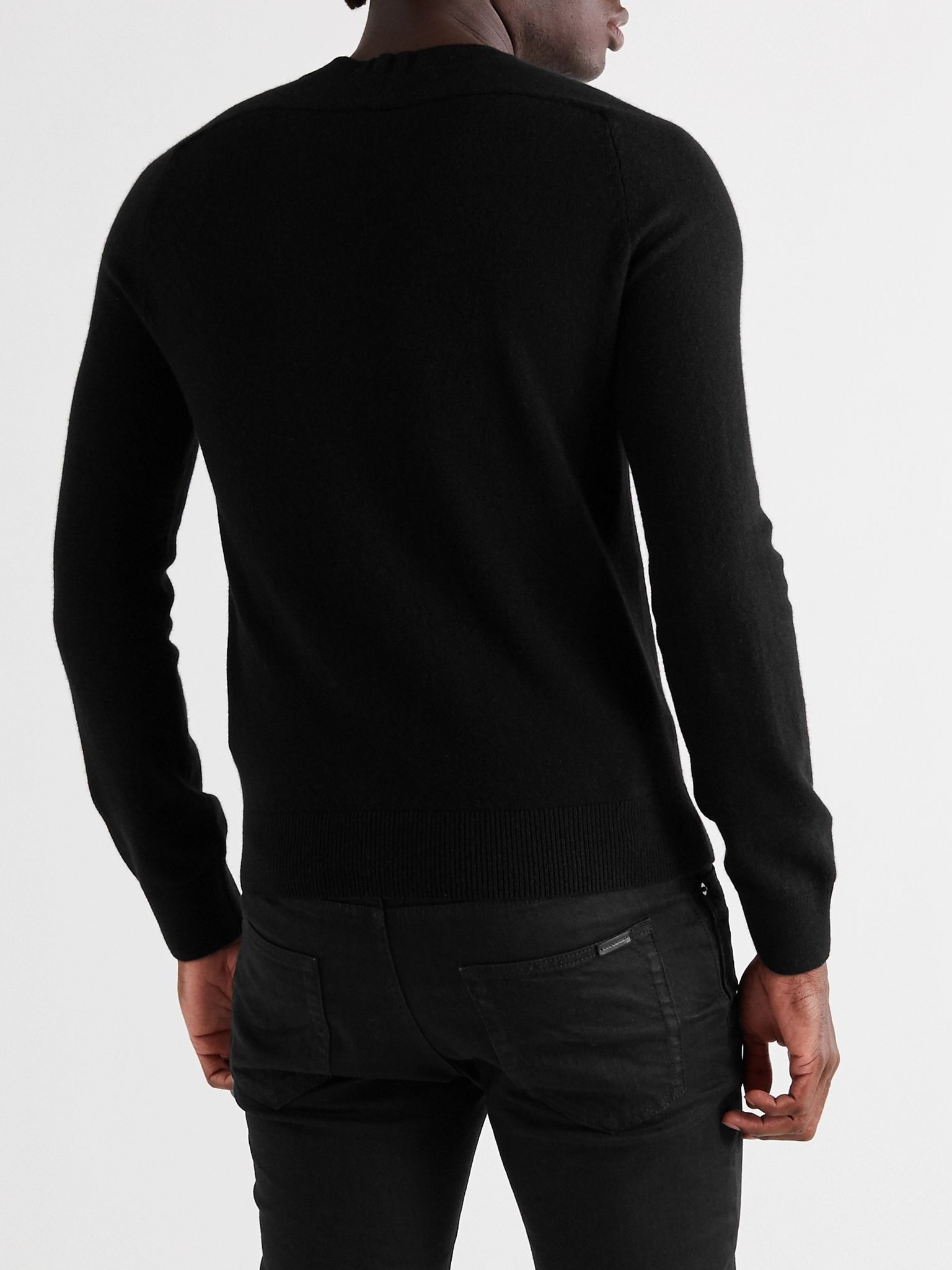 Slim-Fit Cashmere Sweater - 4