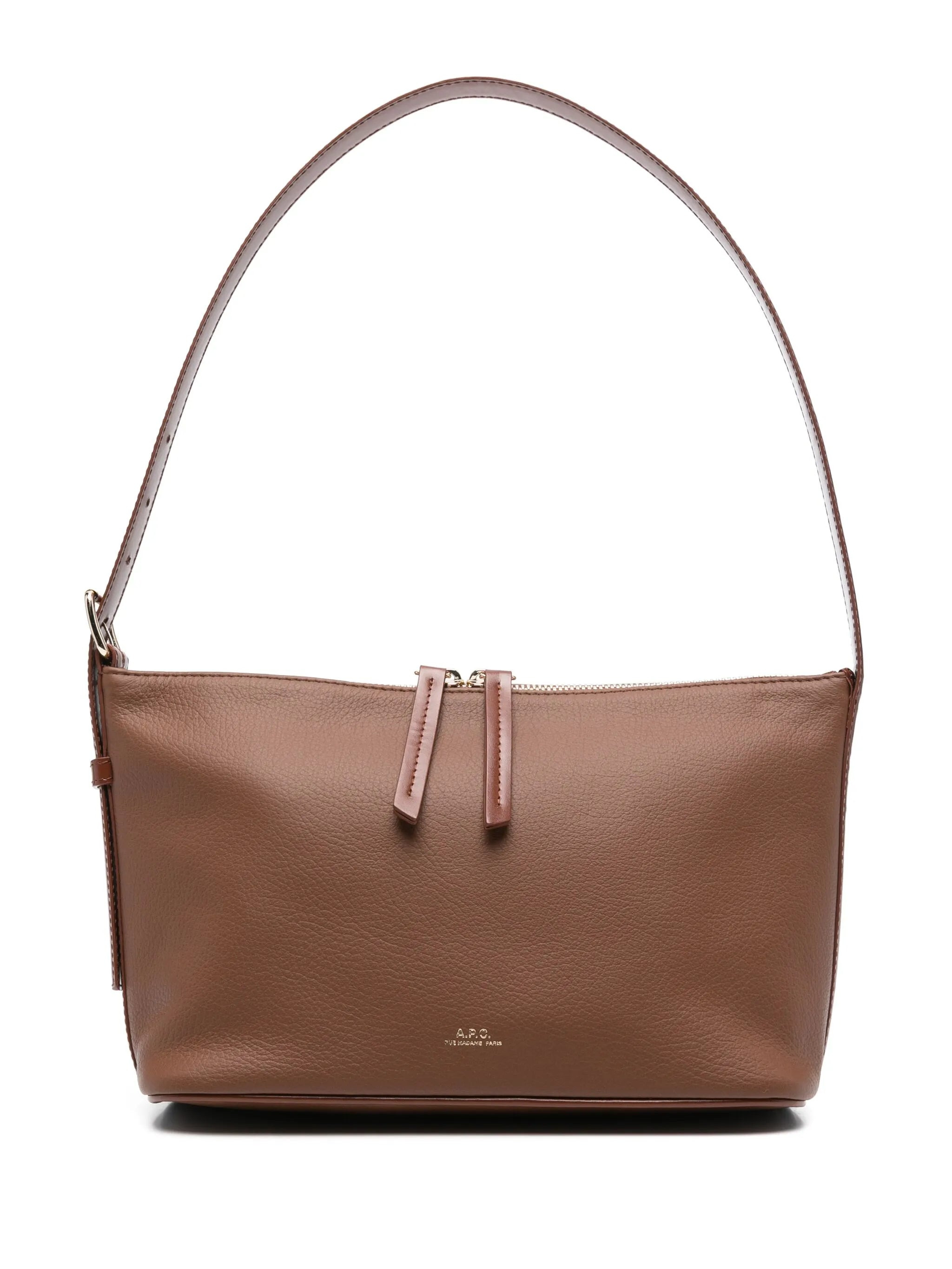 Leather Shoulder Bag - 1