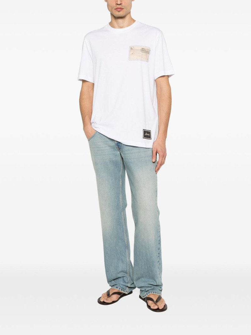 Brioni graphic-print T-shirt outlook