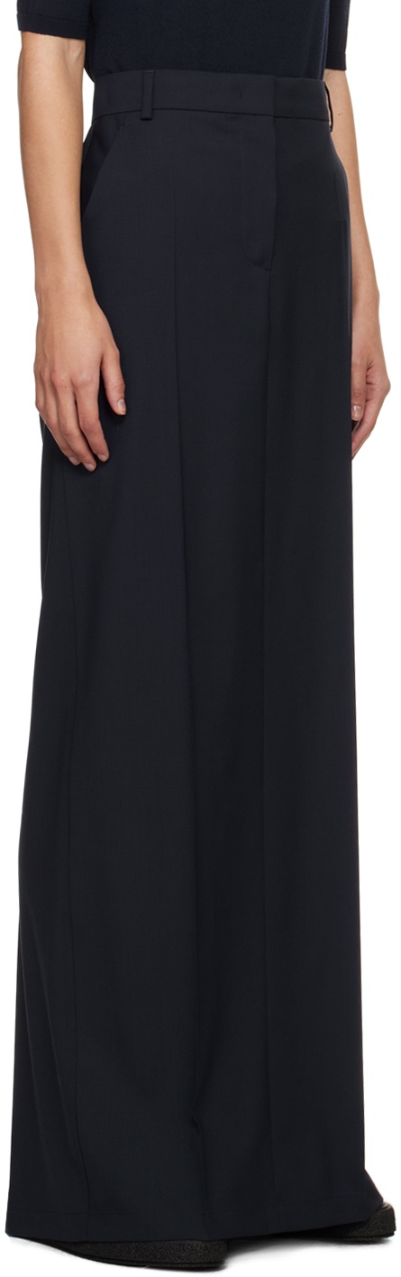 Navy Circeo Maxi Skirt - 4