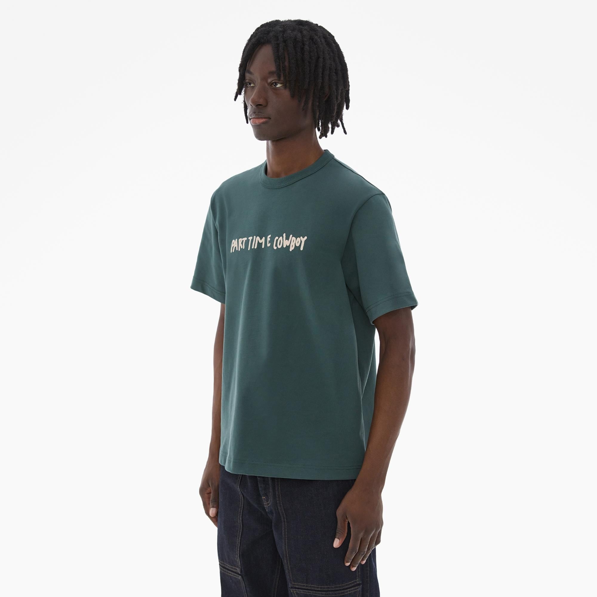 SCRIBBLED COWBOY LOGO TEE - 5