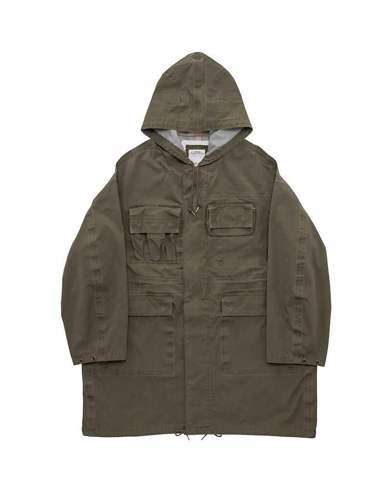 COPLESTON FIELD PARKA 3L DMGD OLIVE - 1