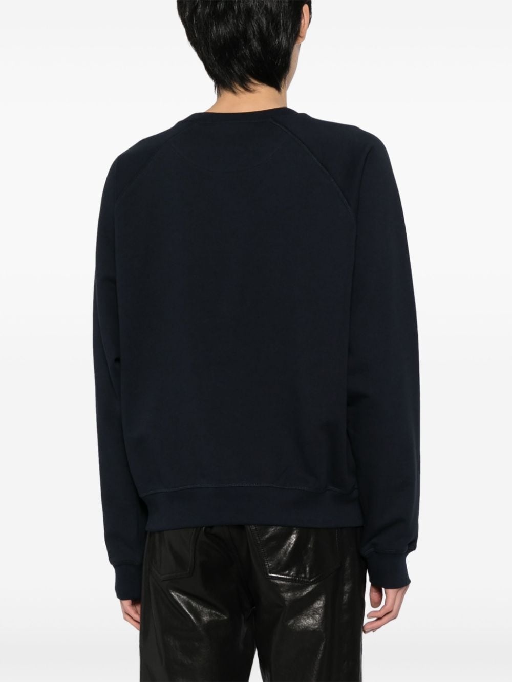 Orb-print cotton sweatshirt - 4