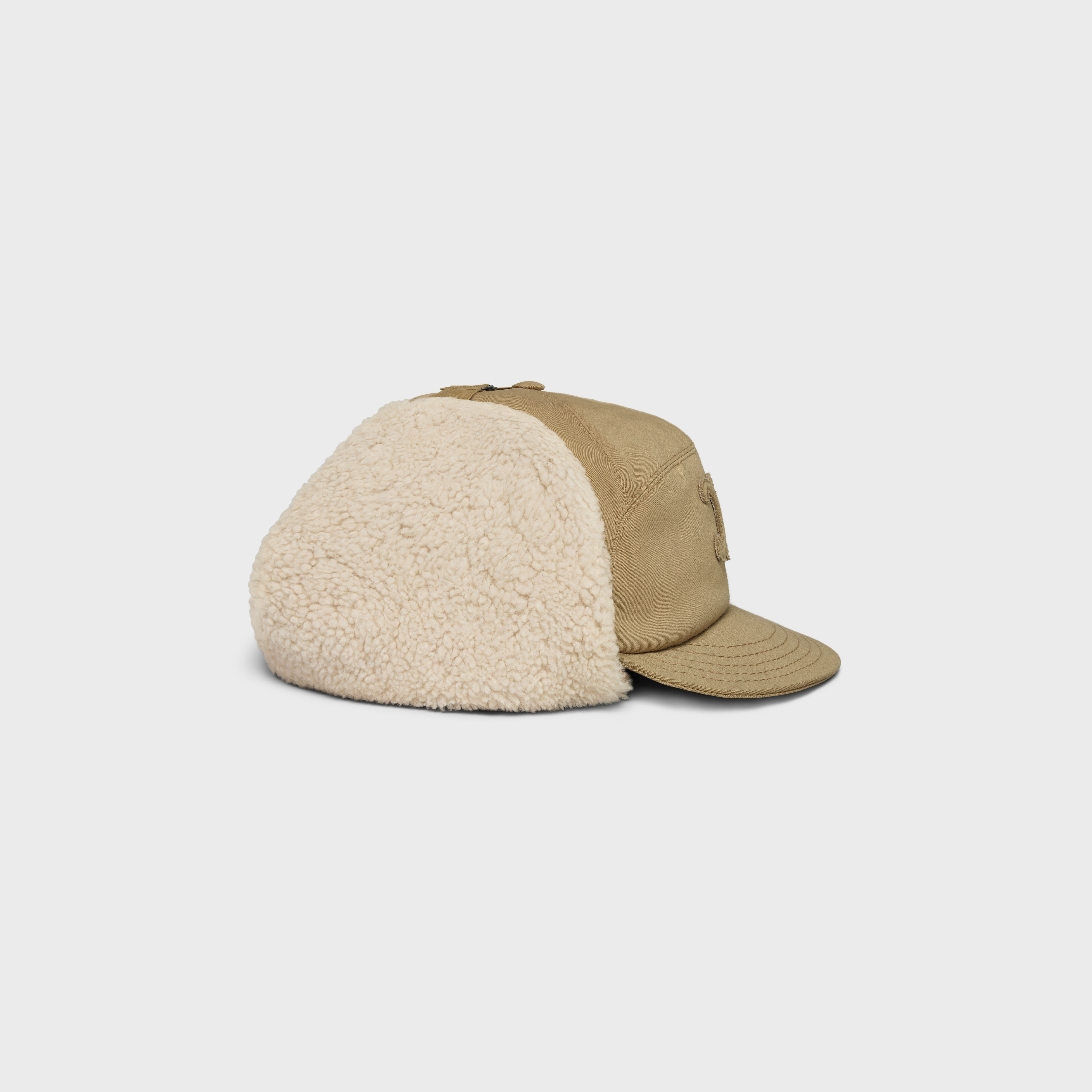 triomphe shapka in cotton and nylon - 3