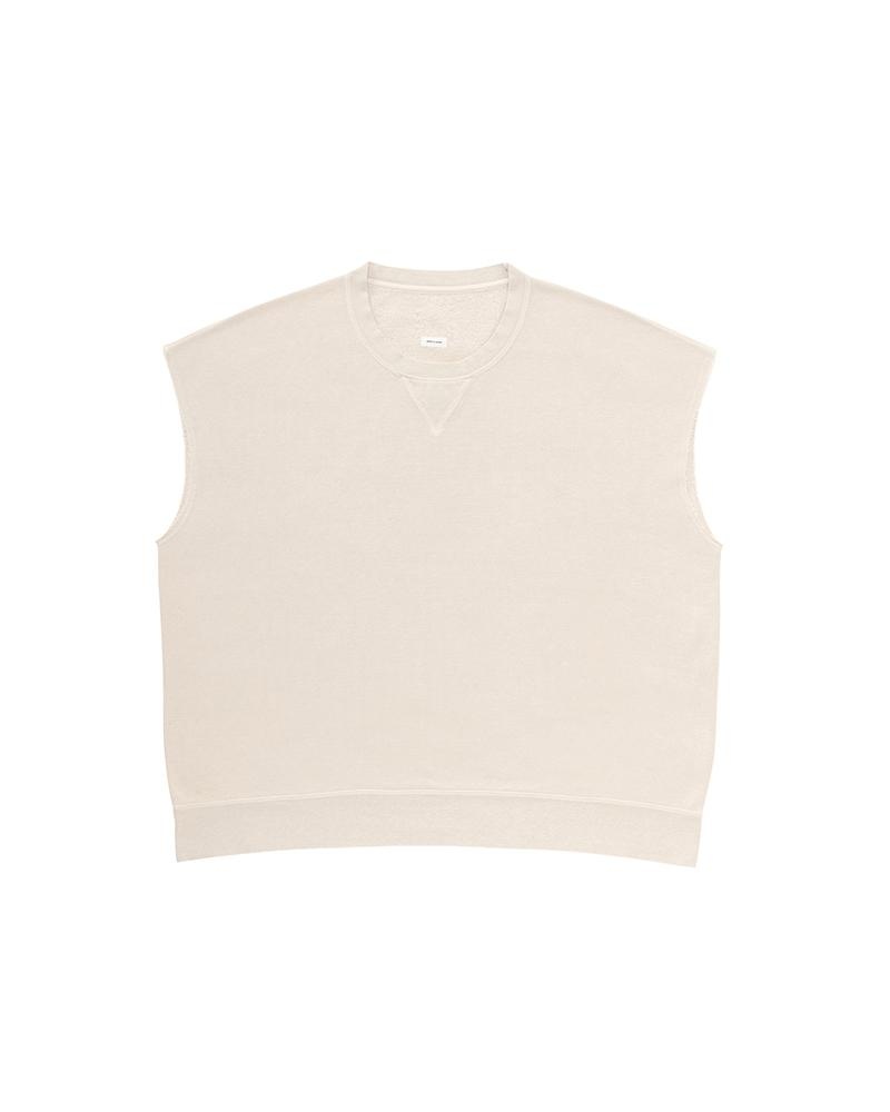 MONDO SWEAT S/L DMGD (U.D.) IVORY - 1