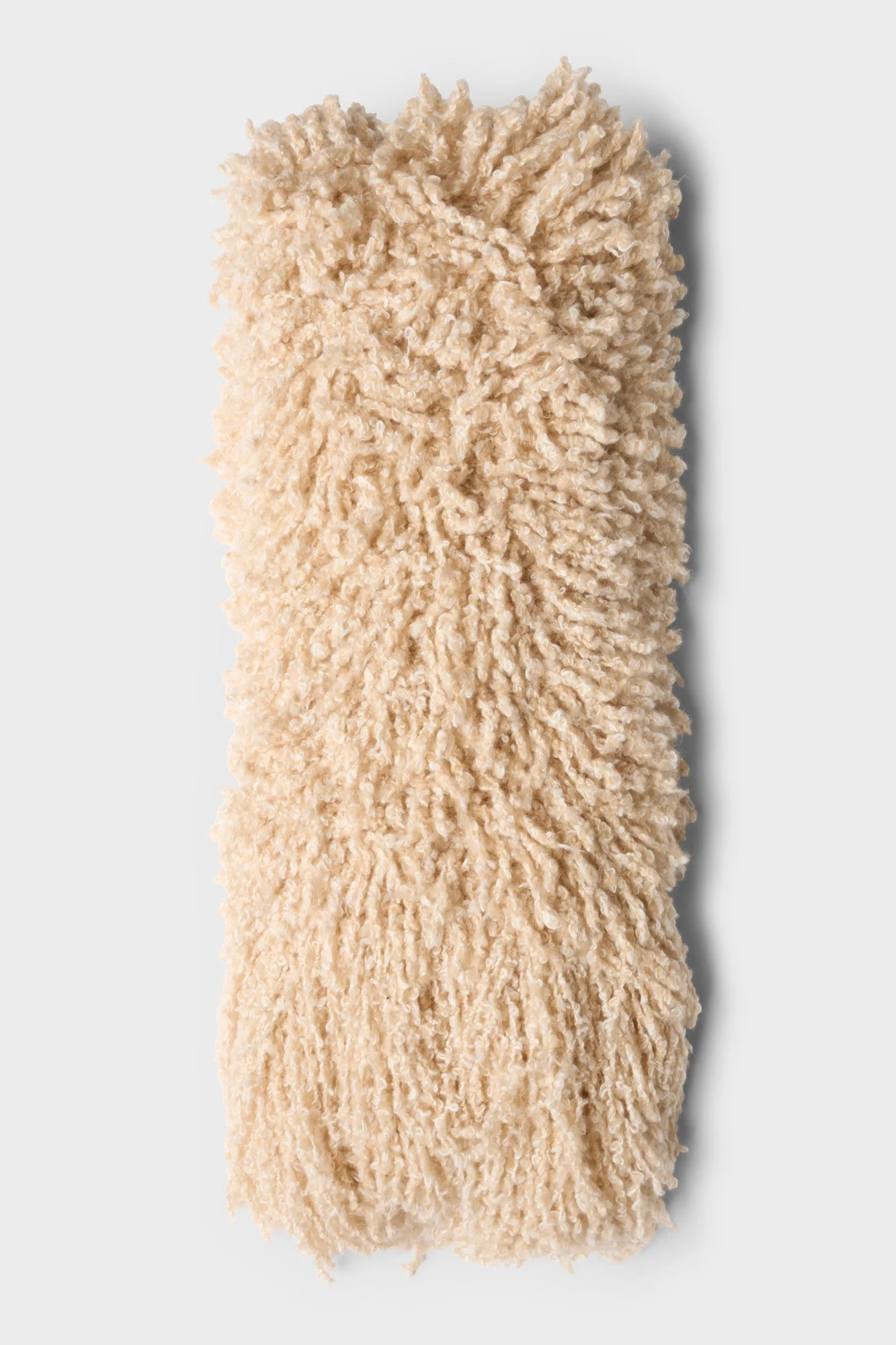 BOUCLE SCARF in Wool Blend - 1