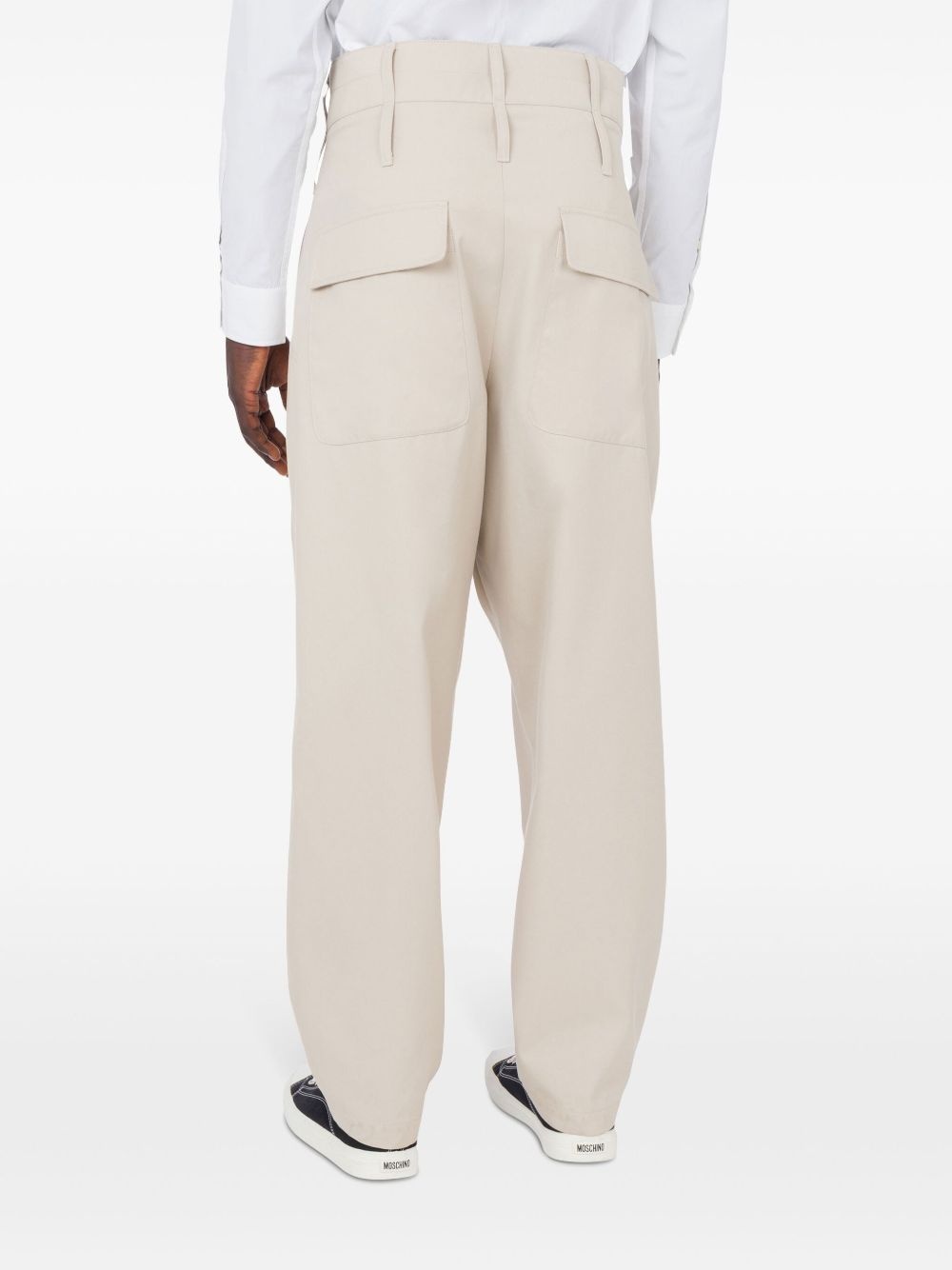 double-waistband trousers - 3