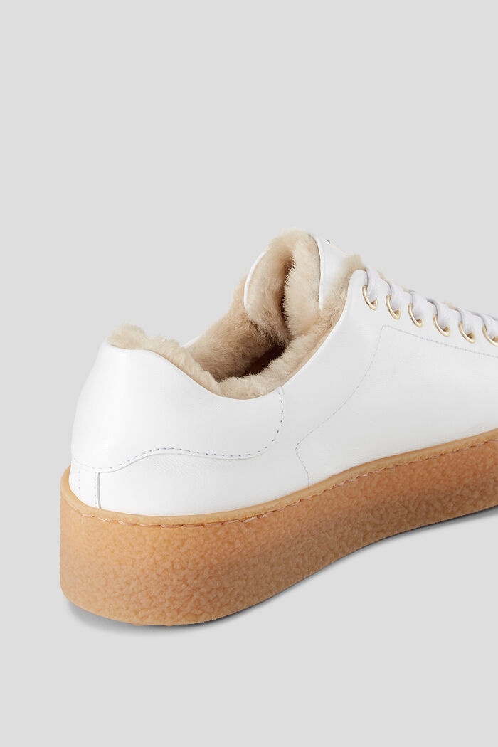 Lucerne Sneakers in White/Brown - 7