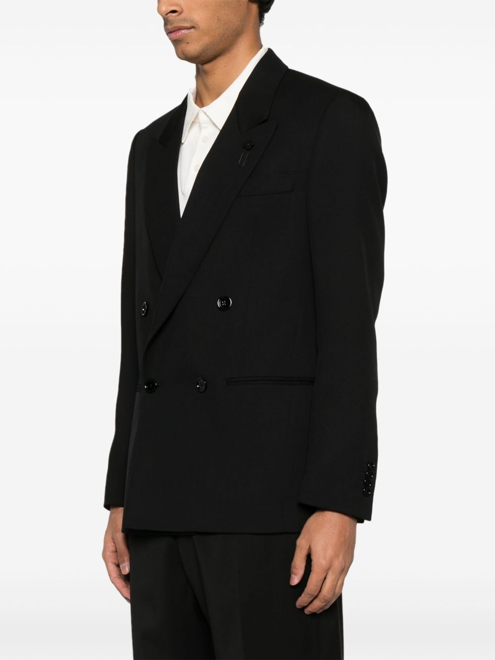 wool blazer - 3