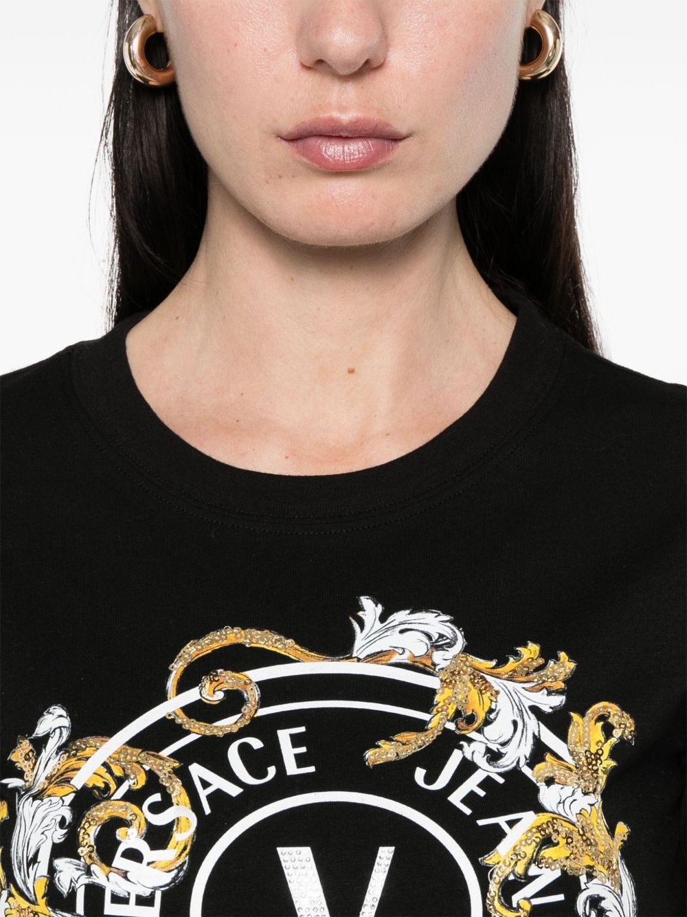 logo-print T-shirt - 5