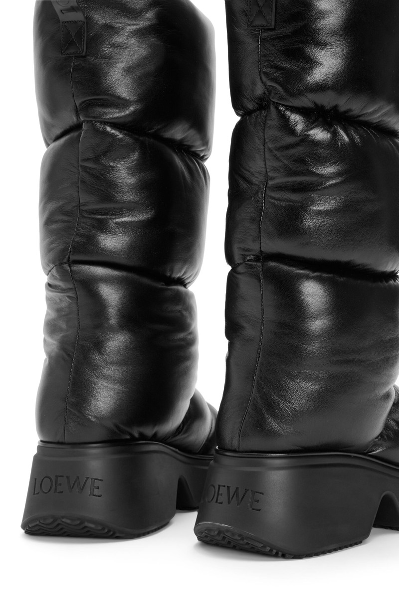 Padded high boot in lambskin 4