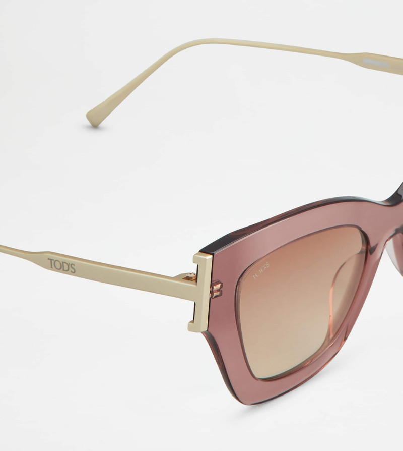CAT-EYE SUNGLASSES - PINK 4