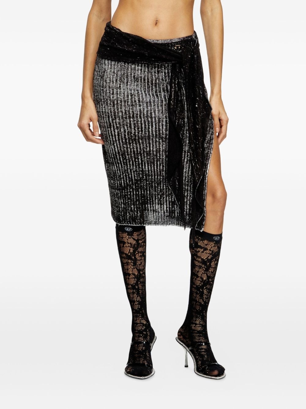M-Eganoid midi skirt - 3