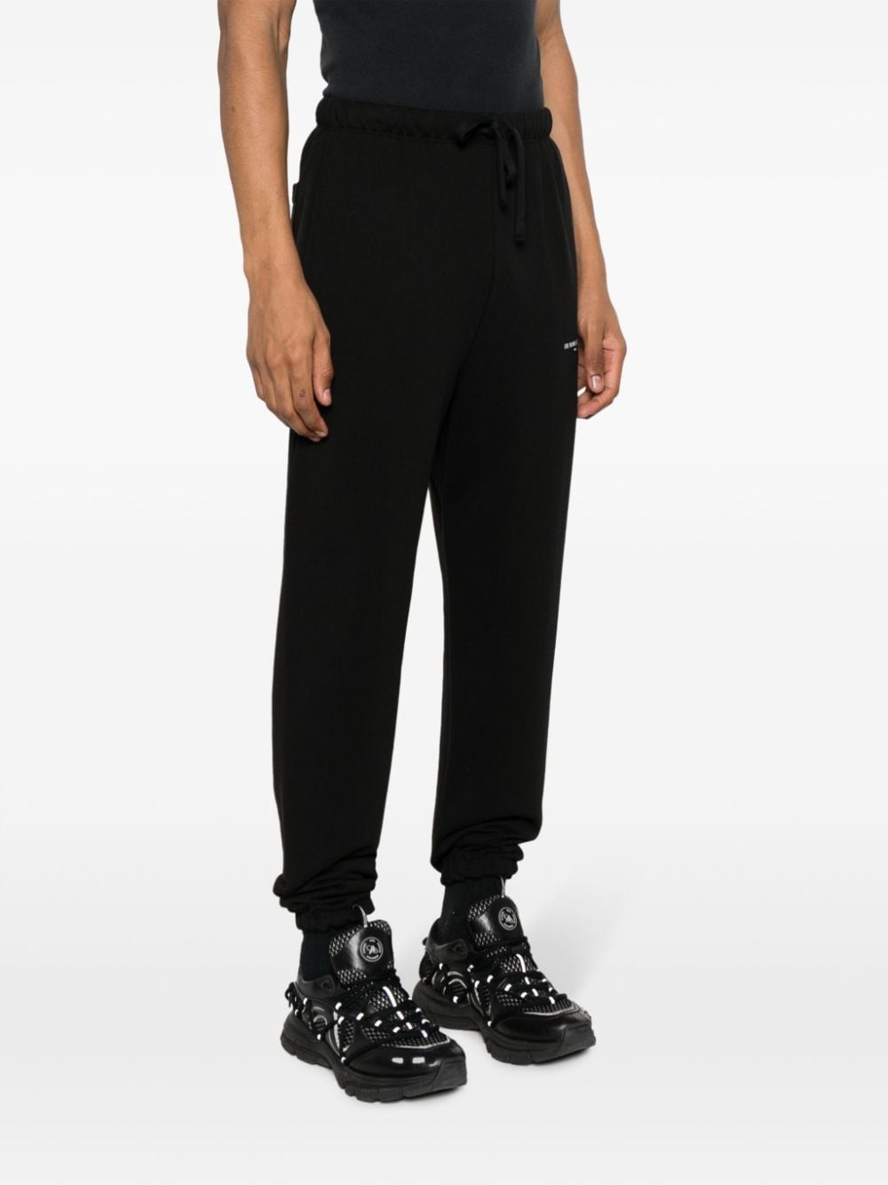 logo-print cotton sweatpants - 3