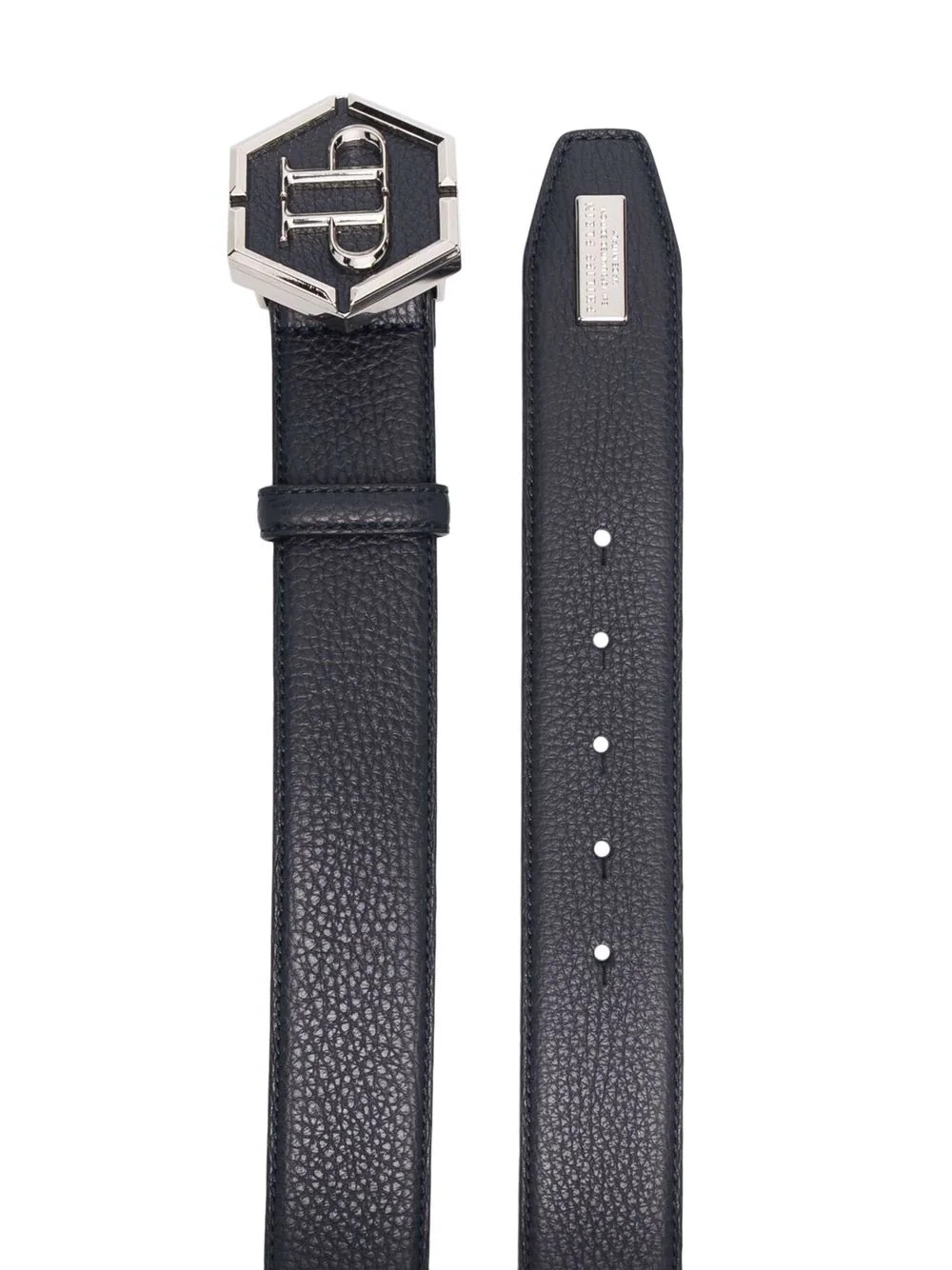 Iconic Plein buckle belt - 2