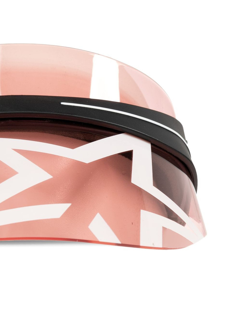 star-print visor hat 3